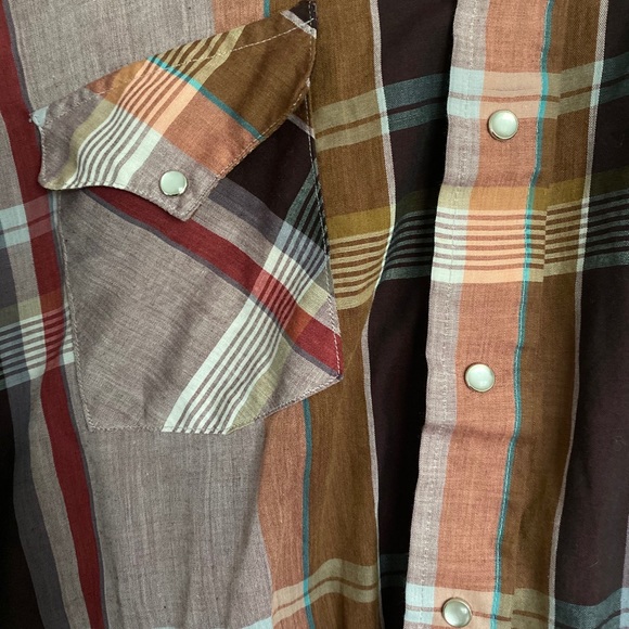 Men’s vintage Panhandle Slim snap button western - Picture 3 of 5